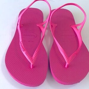 HAVAIANAS sandals pink sz 9 /10